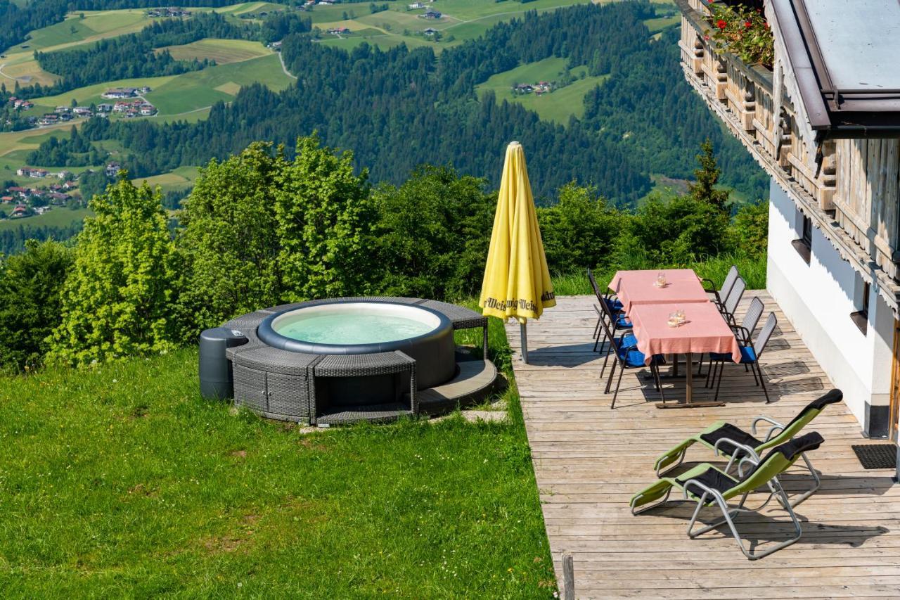 Scheibenwald Huette Villa Kössen Exteriör bild